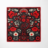 FOLKLORA SILK HEAD SCARF
